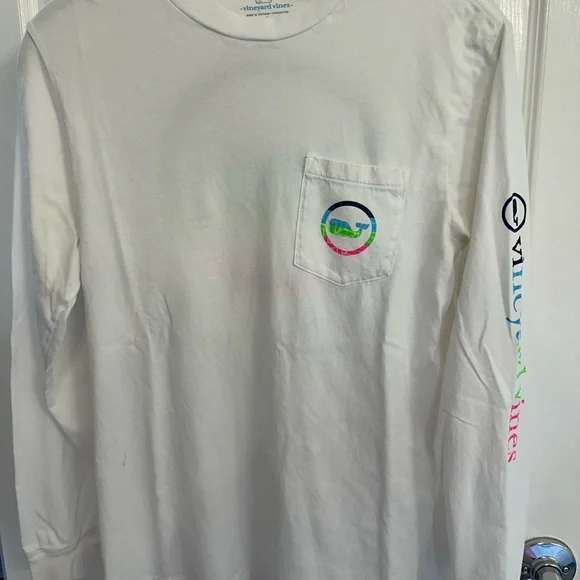 Vineyard Vines T-Shirt Trio - White, Maroon, Blue - Picture 5 of 8